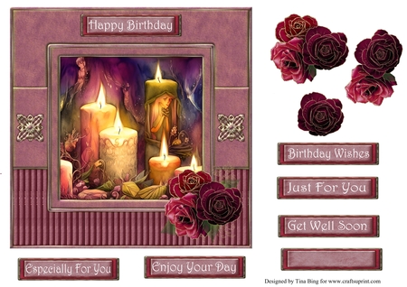 Eight Suede 8x8 Frames CU.kit.1 by tina bing