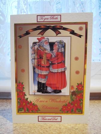 Mum and Dad Claus by tina bing