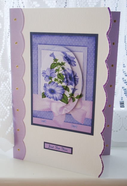 Blue Pertunias by tina bing