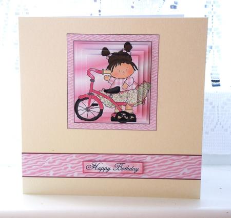 Birthday Girl's Bike by tina bing
