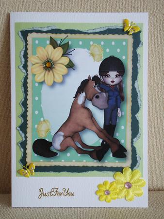 I Love My Pet Horse, Toppers by tina bing