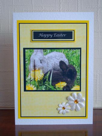 Easter Bunnies by tina bing