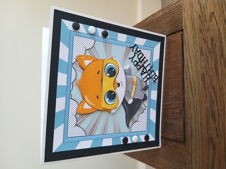 Gorgeous Super Hero Fox by Tina Fair