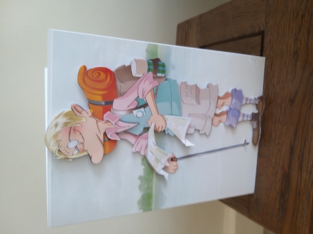 Old Rambler Dudess Decoupage Sheet by Tina Fair