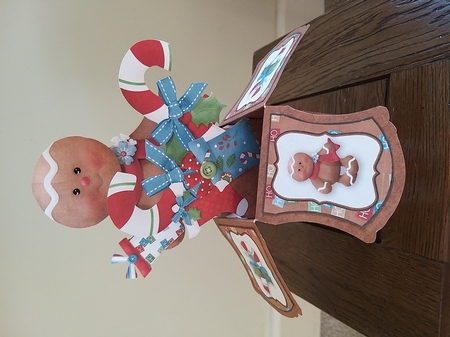 HoHoHo Large Pop Up Box #4 by Tina Fair