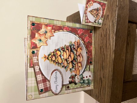 Traditional Christmas 1 to 4 Bumper Kit, Four 7 x 7 Card Mini Kits by Tina Fair