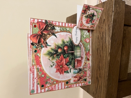 Traditional Christmas 1 to 4 Bumper Kit, Four 7 x 7 Card Mini Kits by Tina Fair