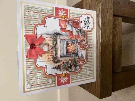Home For Christmas Toppers Set by Tina Fair