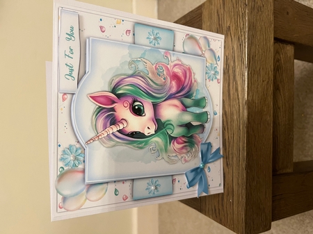 8x8 Mini Kit, Adorable Rainbow Unicorn  by Tina Fair