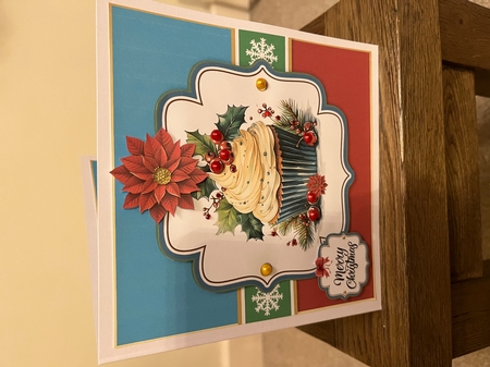 Christmas Cupcake Toppers Set by Tina Fair