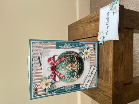 Teal and Kraft Christmas one  Featured Gallery Photo