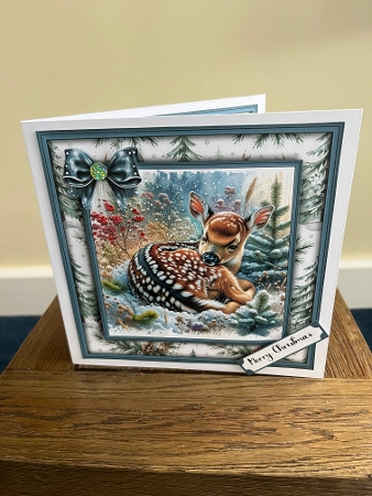 Winter Sleeping Faun - Mini Kit 6x6 by Tina Fair