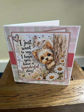 6x6 Wonderful Day Wishes by Tina Fair