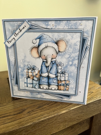 Christmas Animals 3 - Mini Kit 6x6 by Tina Fair