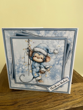 Christmas Animals 3 - Mini Kit 6x6 by Tina Fair