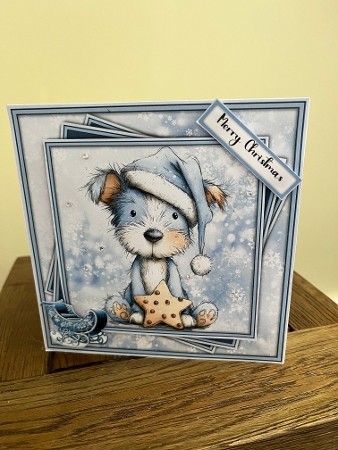 Christmas Animals 3 - Mini Kit 6x6 by Tina Fair