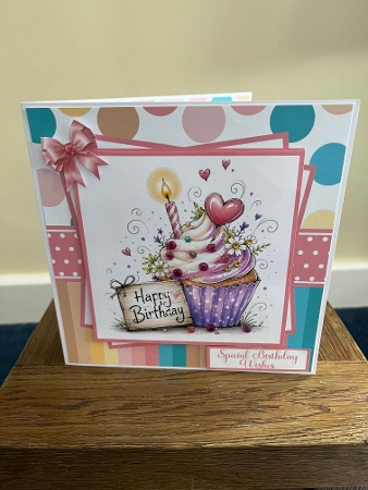 Birthday Cupcakes #4 Mini Kit 7x7 (5) by Tina Fair
