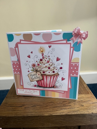 Birthday Cupcakes #4 Mini Kit 7x7 (5) by Tina Fair