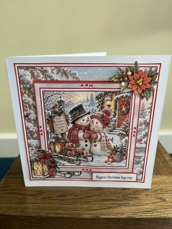 Minikit Loving Snowcouple by Tina Fair