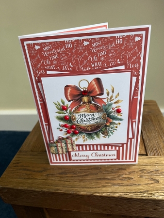 Christmas Baubles Mini Kit 5x7 (3) by Tina Fair