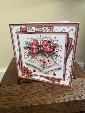 Cute Little X Mas Bells - Mini Kit 6x6 by Tina Fair