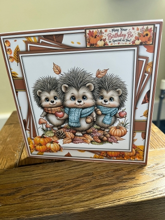 Autumn Animals Various - Mini Kit 6x6 by Tina Fair