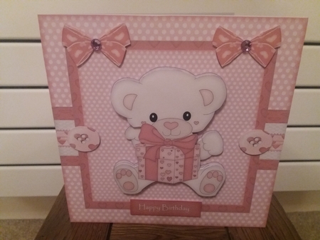 Cute White Bear Mini Kit by Tina Fair