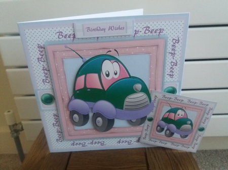 Beep-Beep Here I Come 1  by Tina Fair