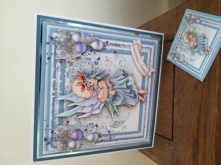 8x8 Mini Kit, The Christmas Fairy  by Tina Fair