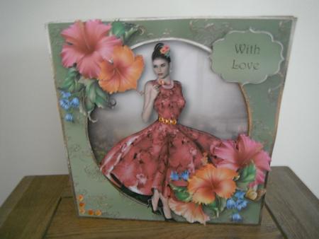 Fashionably Florale in Pink by Tina Fair