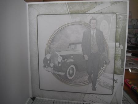 Art Deco Man Antonio (green) Insert by Tina Fair