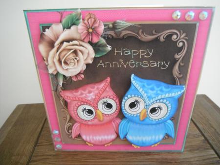 Mr & Mrs Owl Mini Kit by Tina Fair