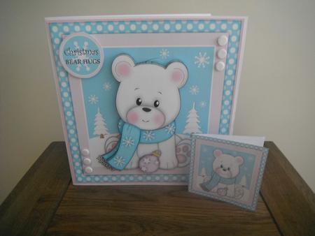 Polar Bear Kisses Mini Kit by Tina Fair