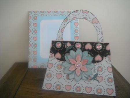 Purse Card with Matching Envelope-#3 by Tina Fair