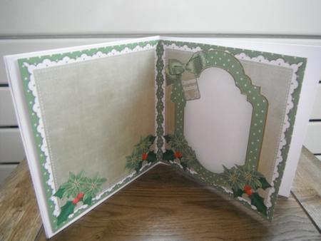 Winter Pub Christmas Greetings to Fit 6in Folded Insert by Tina Fair