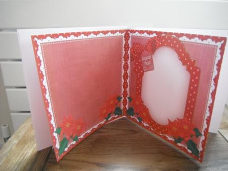 Red Robin Joyeux Noel to Fit 6in Folded Insert by Tina Fair