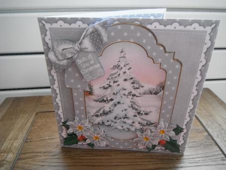 Snow Tree Both of You 6in Christmas Step by Step by Tina Fair