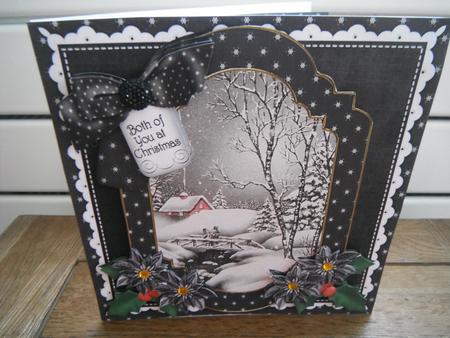 Winter Walk Both of You 6in Christmas Step by Step by Tina Fair