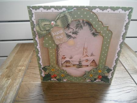 Winter Pub Joyeux Noel 6in Christmas Step by Step by Tina Fair