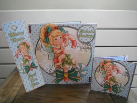 Mini Kit - Christmas Candy Fairy-#1 by Tina Fair