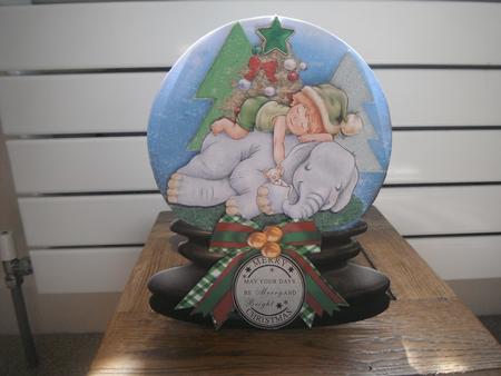 Mini Kit- Christmas Snow Globe -best Xmas Nap by Tina Fair