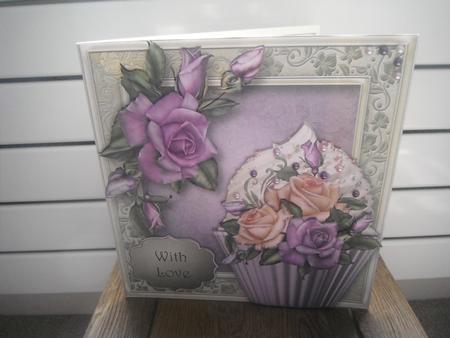 Heritage Roses Cupcake Mini Kit by Tina Fair