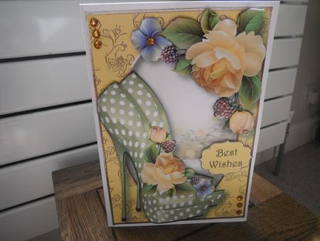 The Eccentric Shoes & Yellow Roses by Tina Fair