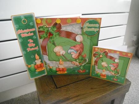 Mini Kit -marshmallow Elf for Xmas #6 by Tina Fair