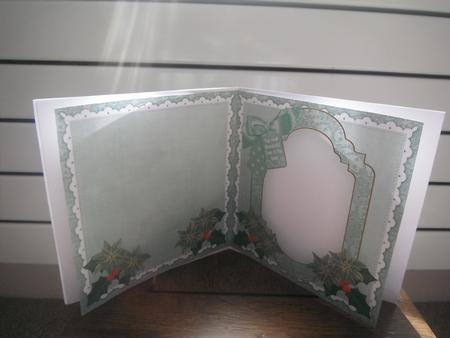 Winter Garden Wonderful Time to Fit 6in Folded Insert by Tina Fair