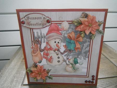 Most Adorable Snowman Mini Kit by Tina Fair