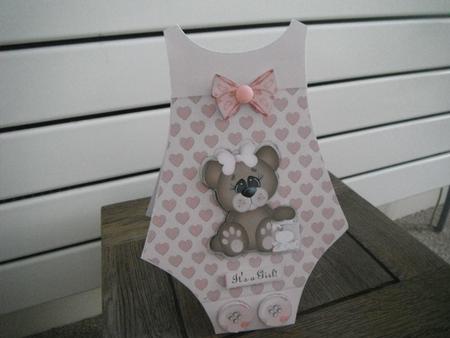 Onesie New Baby Girl 2 by Tina Fair