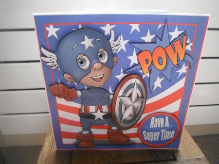 Super Hero Kids Birthday Mini Kit by Tina Fair