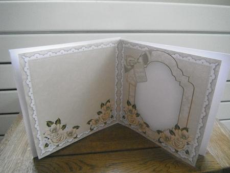 Lily of Valley Happy Birthday to Fit 6in Folded Insert by Tina Fair