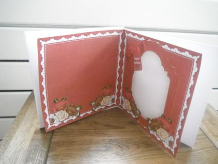 The Bridge Happy Birthday to Fit 6in Folded Insert by Tina Fair